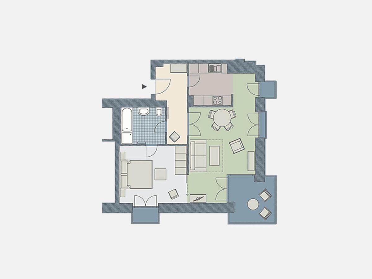 Kaiservillen Heringsdorf - Ferienwohnung Mit 1 Schlafzimmer Und Balkon D211 Exterior photo